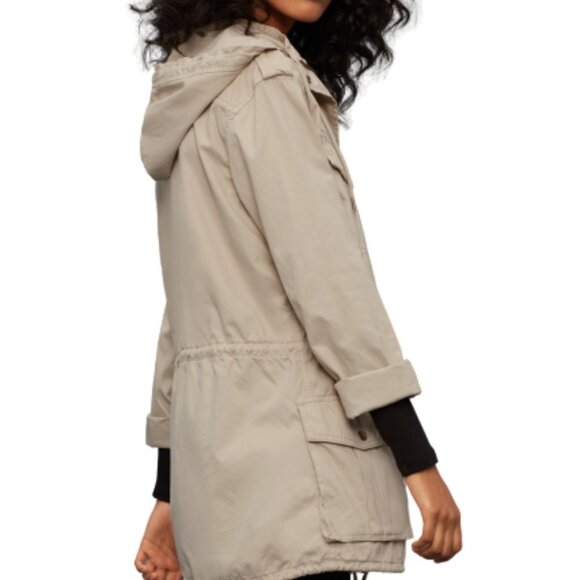 🌼host pick🌼 Aritzia Talula Trooper utility army jacket with hood - Picture 4 of 16